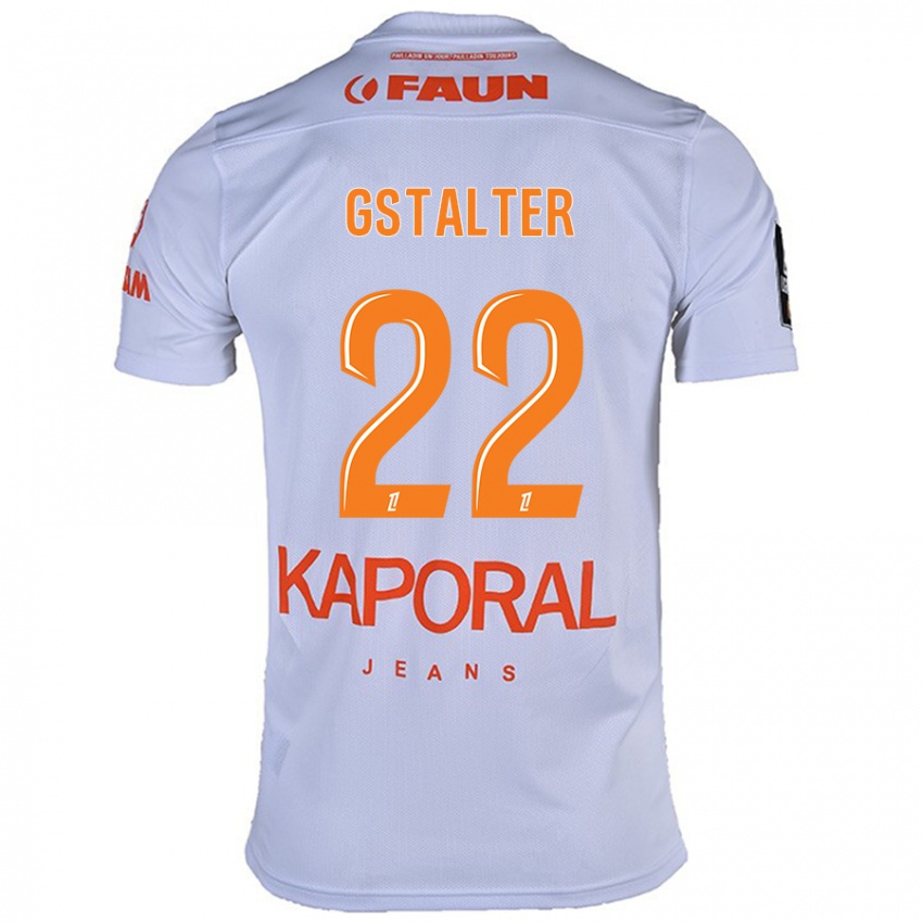 Kinder Lola Gstalter #22 Weiß Auswärtstrikot Trikot 2024/25 T-Shirt Schweiz