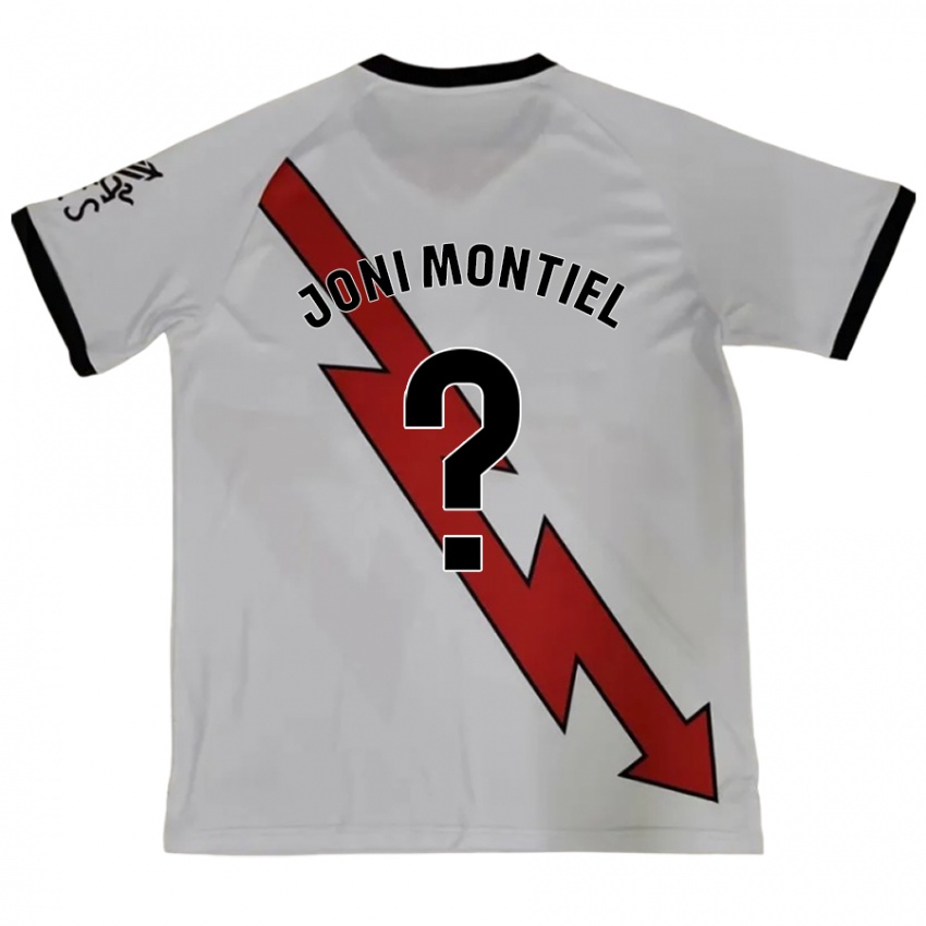 Kinder Joni Montiel #0 Rot Auswärtstrikot Trikot 2024/25 T-Shirt Schweiz