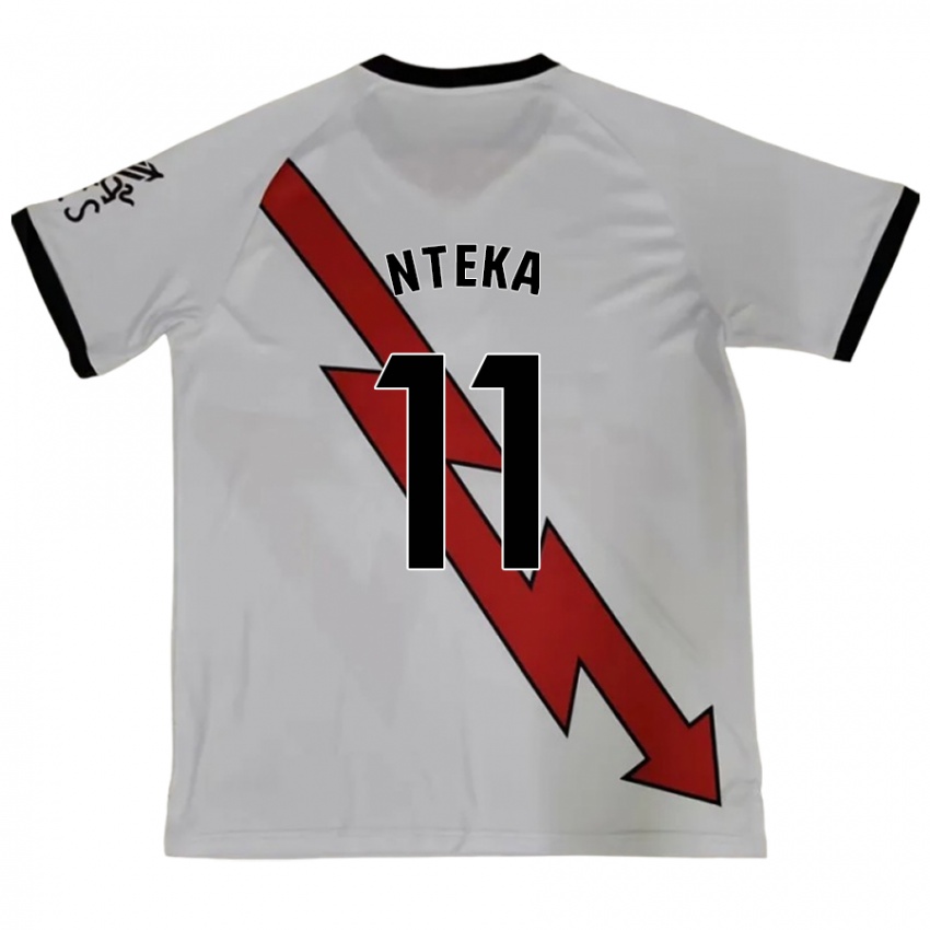 Kinder Randy Nteka #11 Rot Auswärtstrikot Trikot 2024/25 T-Shirt Schweiz