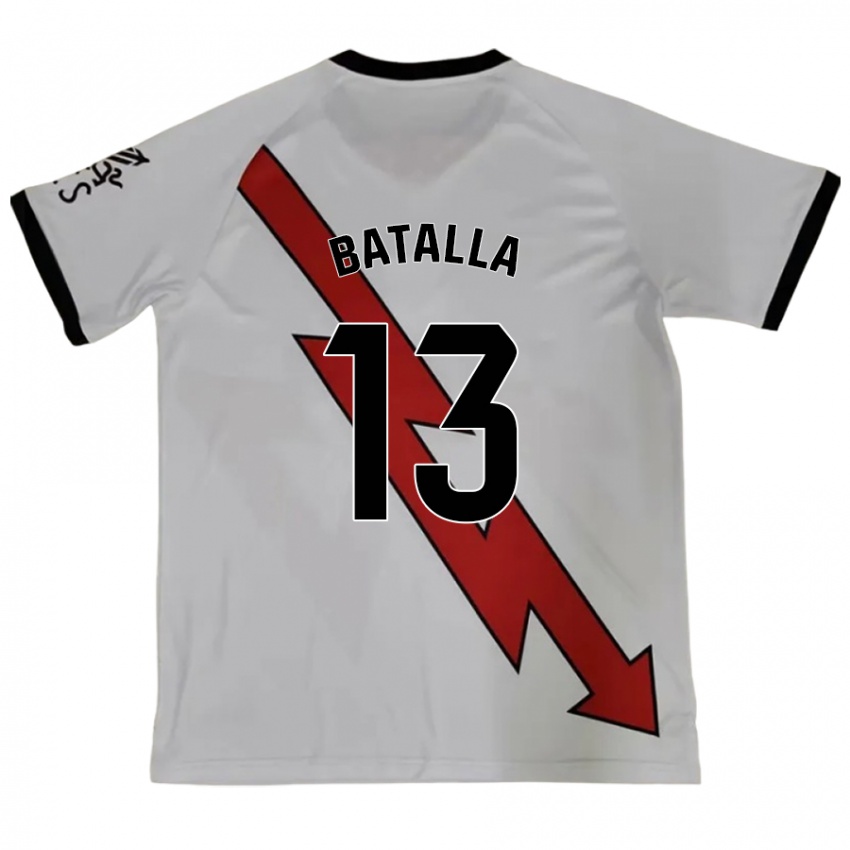 Enfant Maillot Augusto Batalla #13 Rouge Tenues Extérieur 2024/25 T-Shirt Suisse