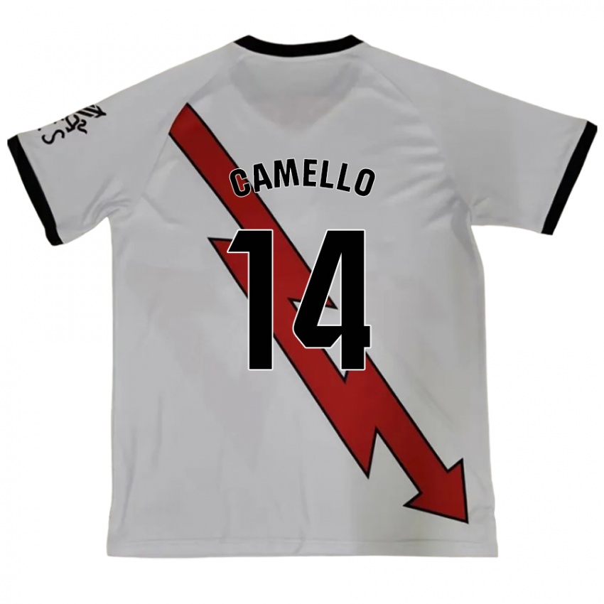 Kinder Sergio Camello #14 Rot Auswärtstrikot Trikot 2024/25 T-Shirt Schweiz