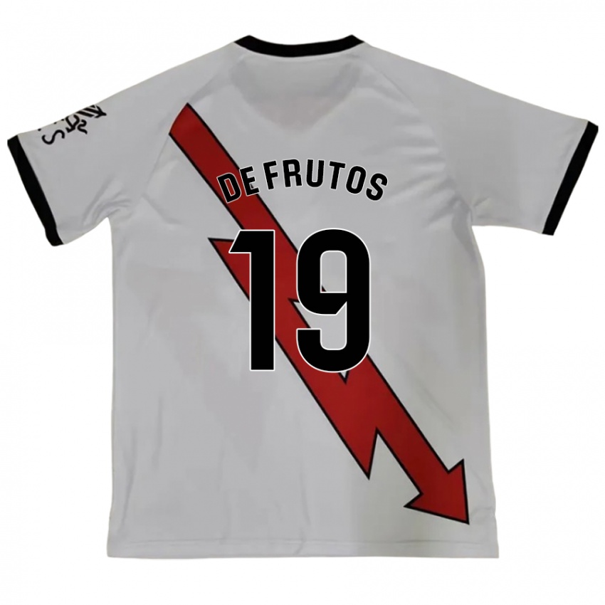 Kinder Jorge De Frutos #19 Rot Auswärtstrikot Trikot 2024/25 T-Shirt Schweiz