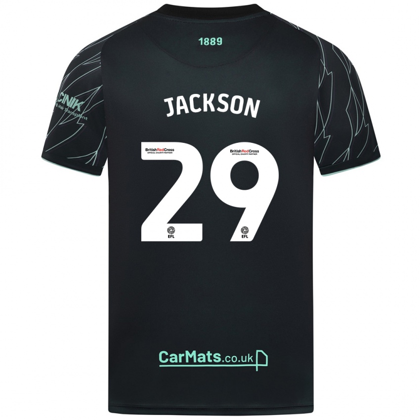 Kinder Fallon Olivia Connolly-Jackson #29 Schwarz Grün Auswärtstrikot Trikot 2024/25 T-Shirt Schweiz