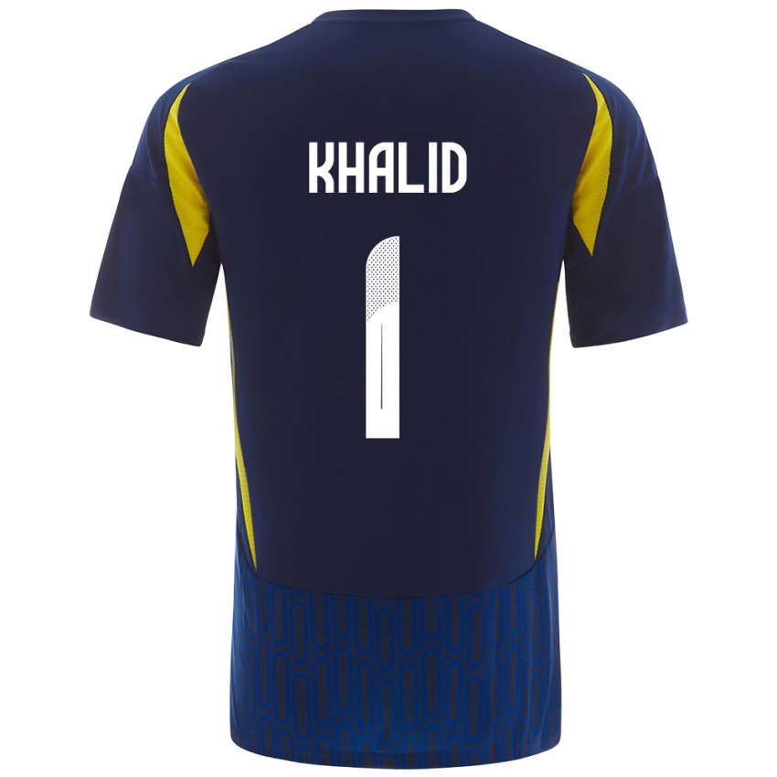 Kinder Sara Khalid #1 Blau Gelb Auswärtstrikot Trikot 2024/25 T-Shirt Schweiz