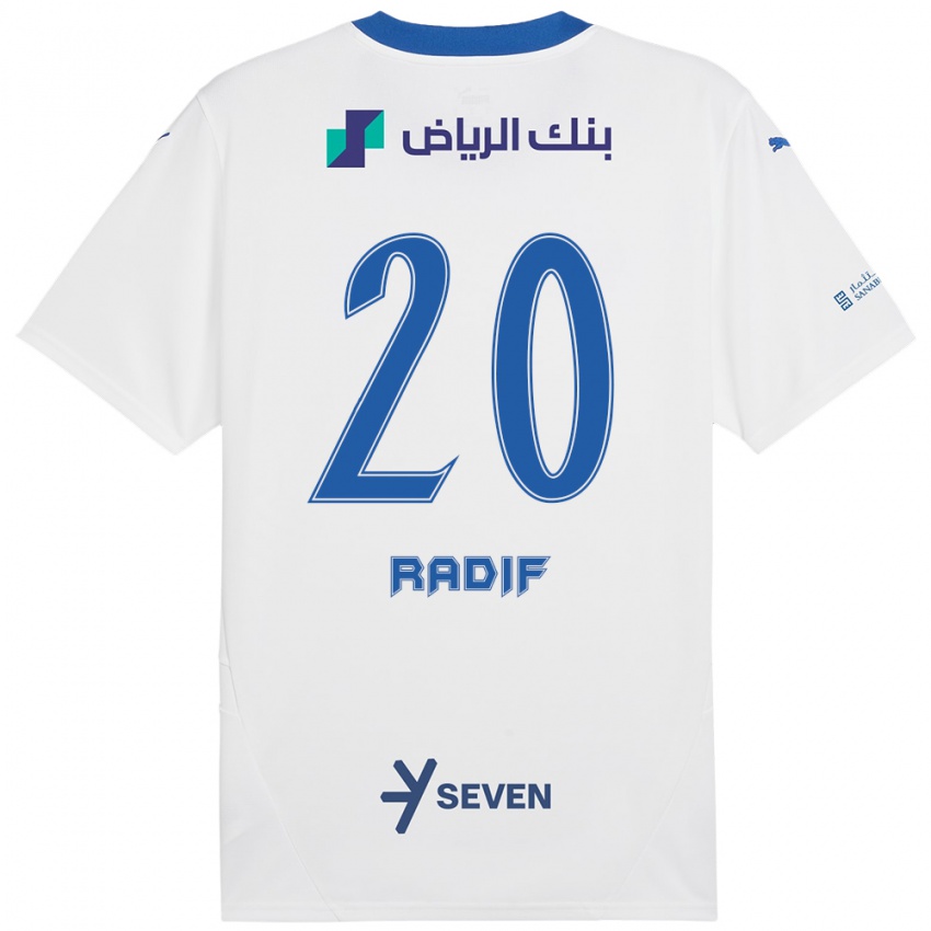 Kinder Abdullah Radif #20 Weiß Blau Auswärtstrikot Trikot 2024/25 T-Shirt Schweiz