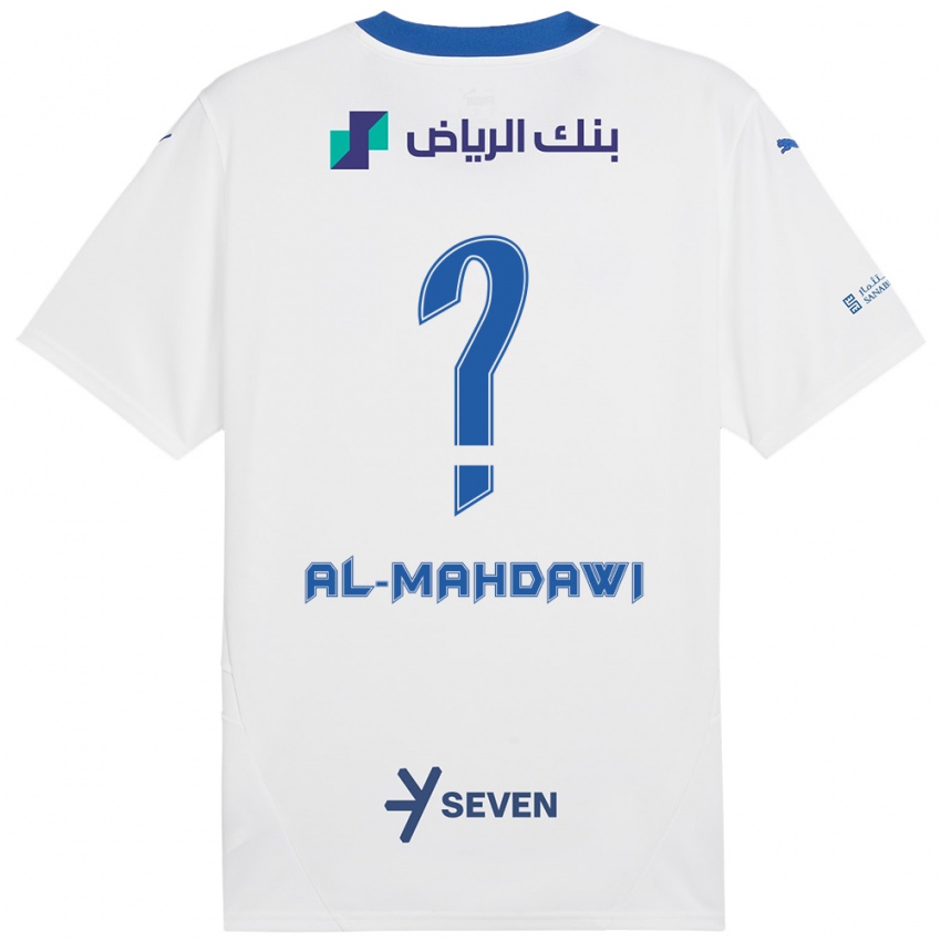 Kinder Ali Al-Mahdawi #0 Weiß Blau Auswärtstrikot Trikot 2024/25 T-Shirt Schweiz