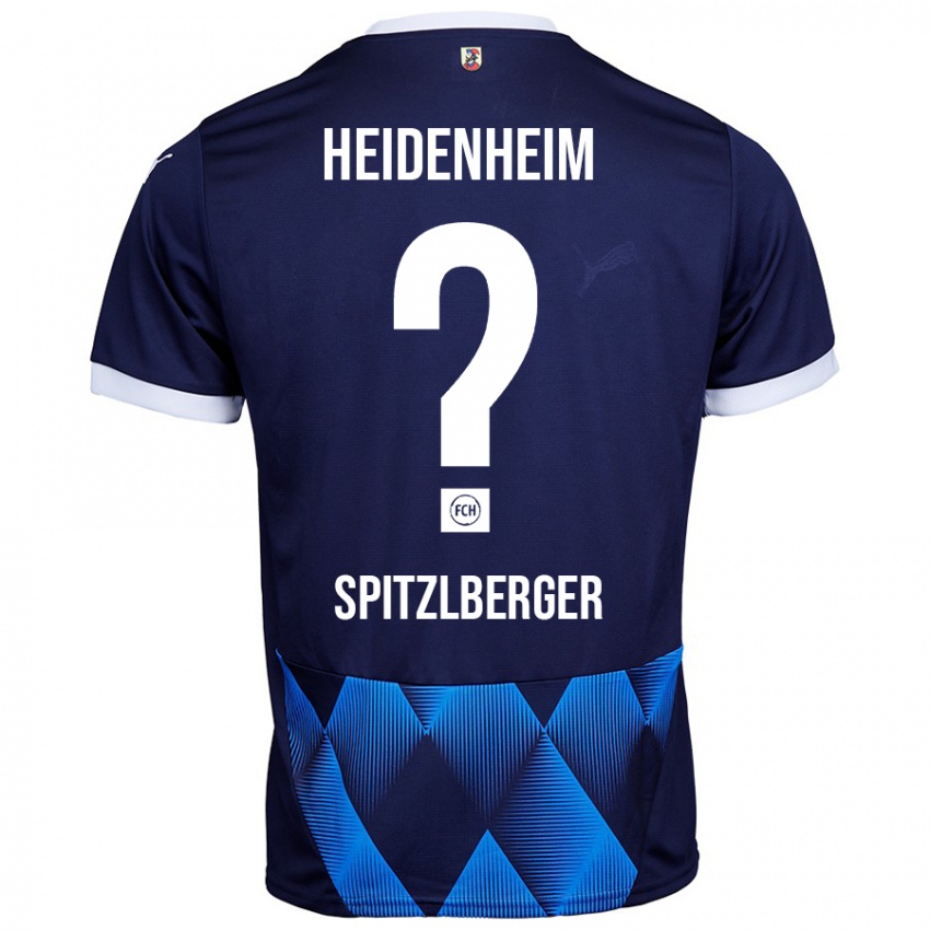 Kinder Tyler Spitzlberger #0 Dunkel Marineblau Auswärtstrikot Trikot 2024/25 T-Shirt Schweiz