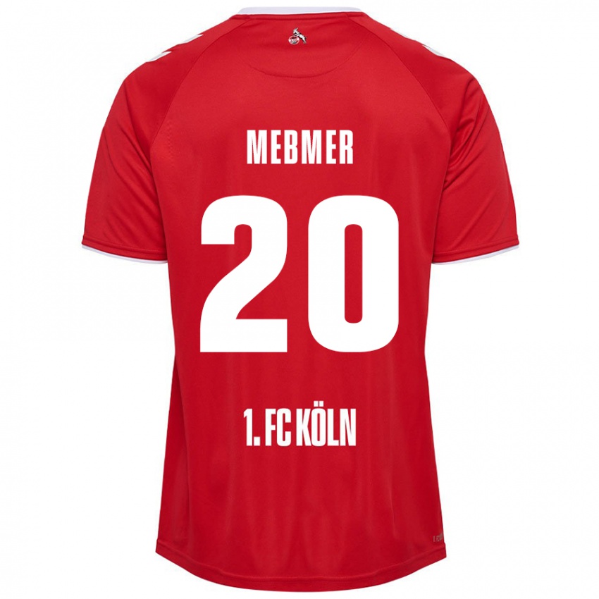 Kinder Meike Meßmer #20 Rot Weiß Auswärtstrikot Trikot 2024/25 T-Shirt Schweiz