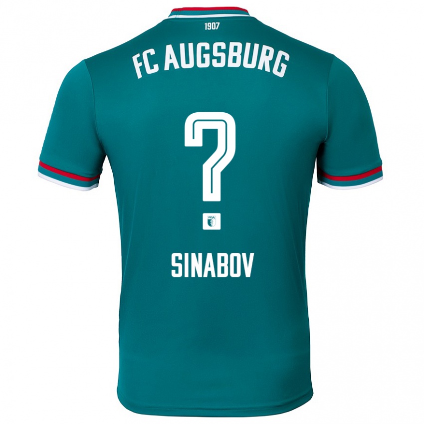 Kinder Albert Sinabov #0 Dunkelgrün Auswärtstrikot Trikot 2024/25 T-Shirt Schweiz