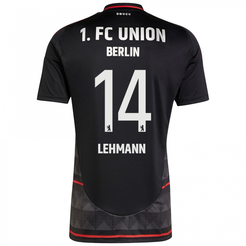 Kinder Noah Lehmann #14 Schwarz Auswärtstrikot Trikot 2024/25 T-Shirt Schweiz