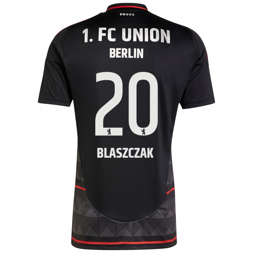 Kinder Tim Blaszczak #20 Schwarz Auswärtstrikot Trikot 2024/25 T-Shirt Schweiz