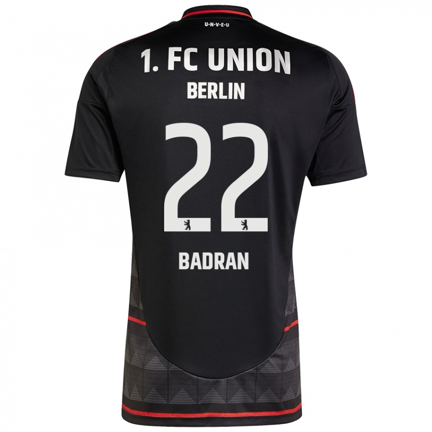 Kinder Ahmad Badran #22 Schwarz Auswärtstrikot Trikot 2024/25 T-Shirt Schweiz