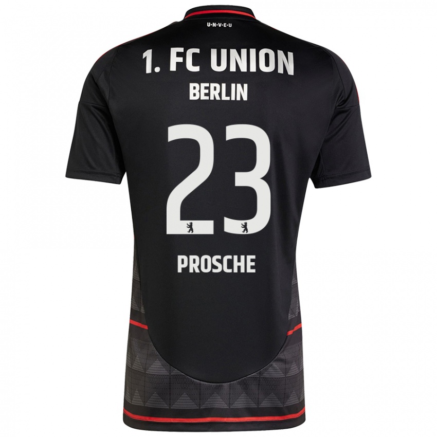 Kinder Leon Prosche #23 Schwarz Auswärtstrikot Trikot 2024/25 T-Shirt Schweiz