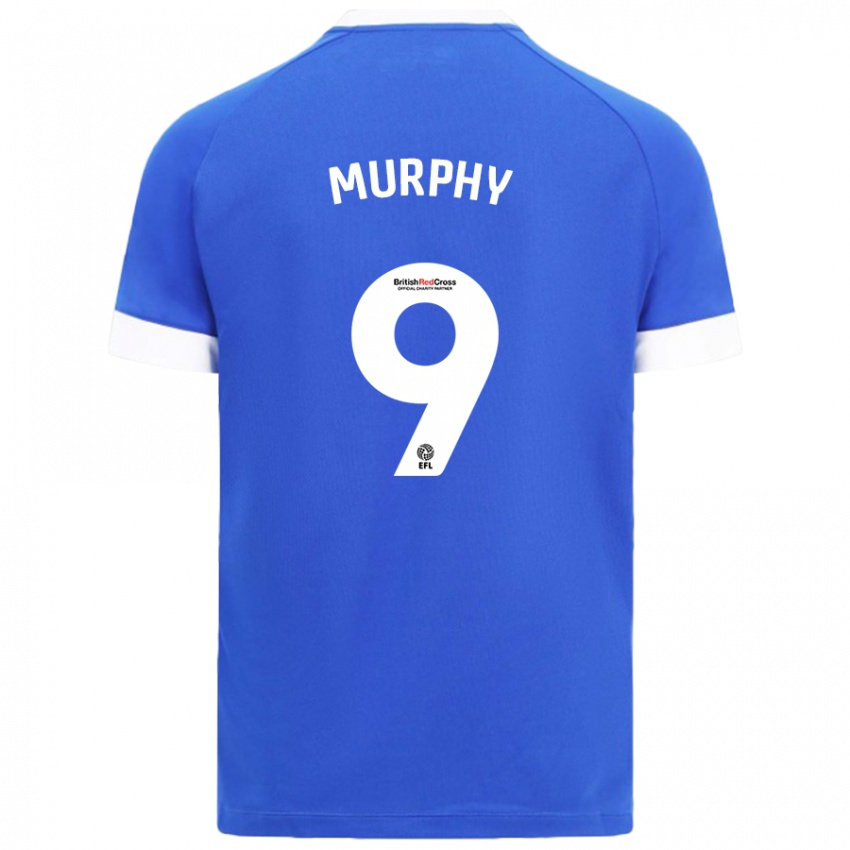 Herren Alana Murphy #9 Himmelblau Heimtrikot Trikot 2024/25 T-Shirt Schweiz