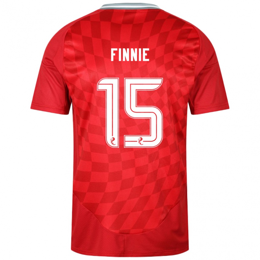 Herren Maddison Finnie #15 Rot Heimtrikot Trikot 2024/25 T-Shirt Schweiz