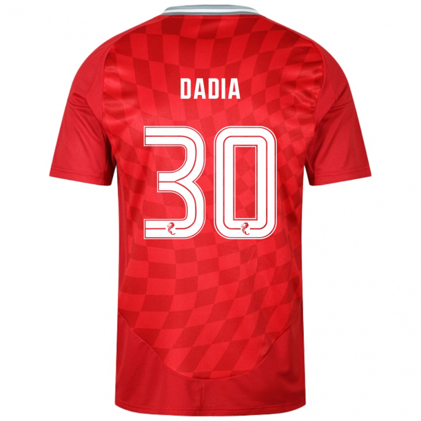 Homme Maillot Or Dadia #30 Rouge Tenues Domicile 2024/25 T-Shirt Suisse