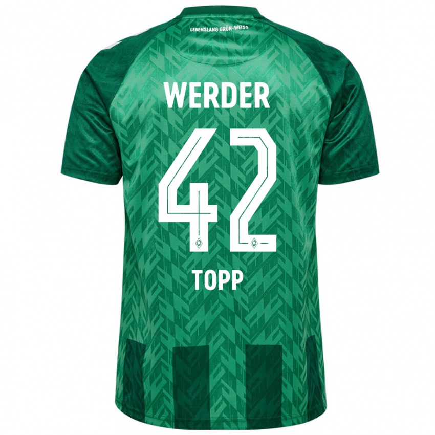 Herren Keke Topp #42 Grün Heimtrikot Trikot 2024/25 T-Shirt Schweiz