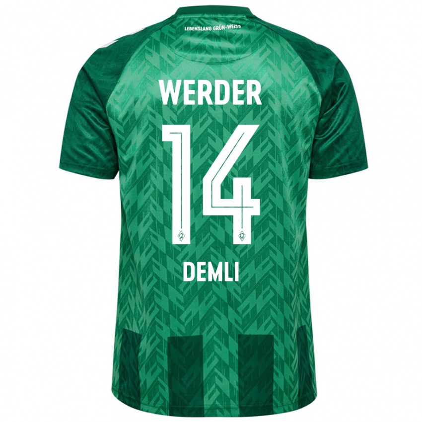 Herren Rezan Demli #14 Grün Heimtrikot Trikot 2024/25 T-Shirt Schweiz