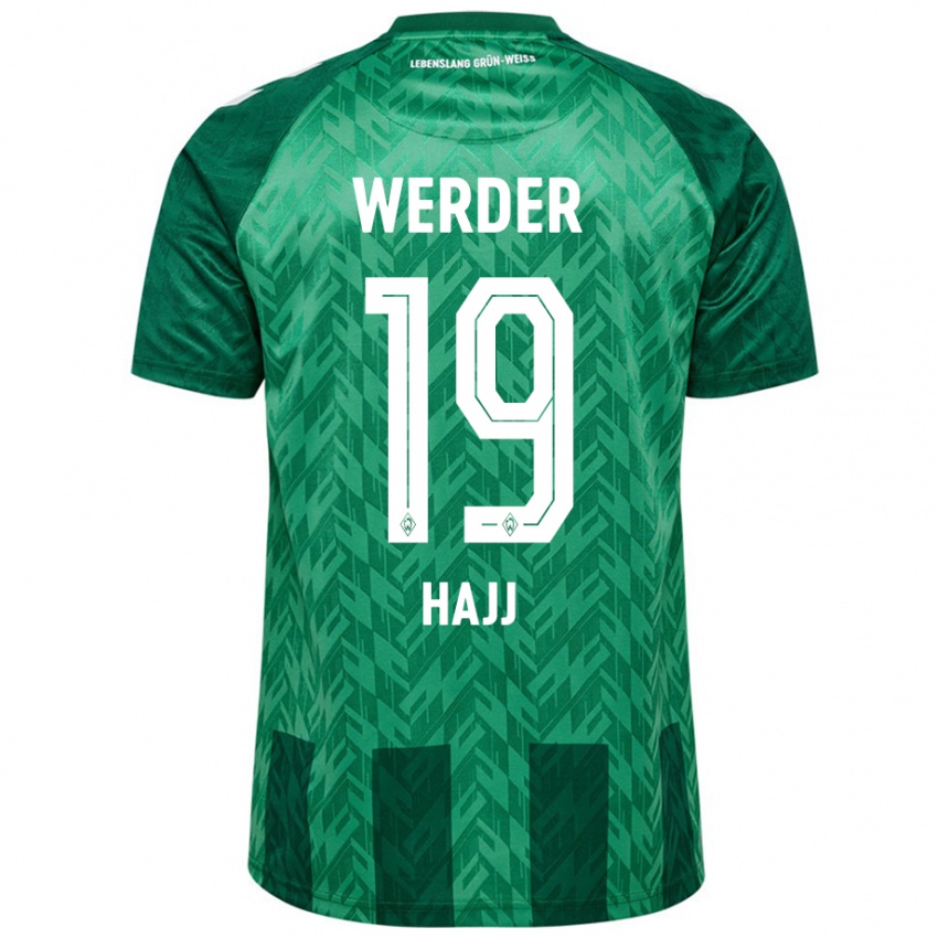 Herren Hassan Hajj #19 Grün Heimtrikot Trikot 2024/25 T-Shirt Schweiz