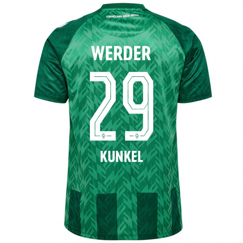 Herren Melina Kunkel #29 Grün Heimtrikot Trikot 2024/25 T-Shirt Schweiz