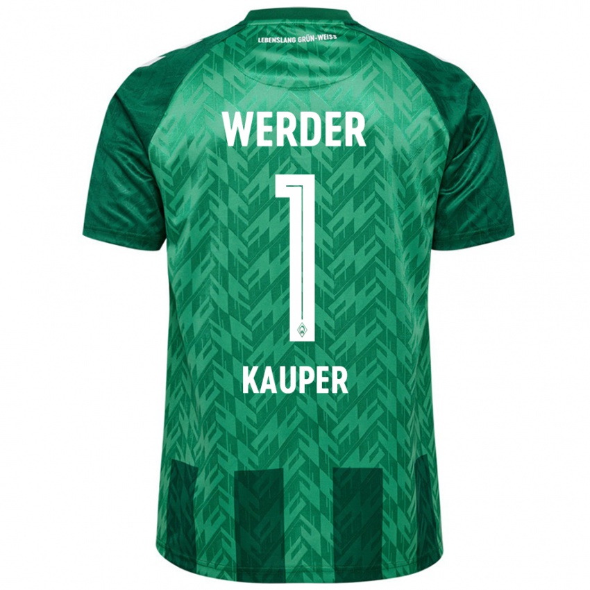 Herren Ben Käuper #1 Grün Heimtrikot Trikot 2024/25 T-Shirt Schweiz