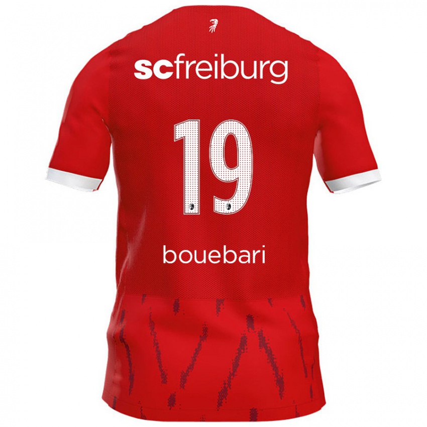 Herren Franci Bouebari #19 Rot Heimtrikot Trikot 2024/25 T-Shirt Schweiz