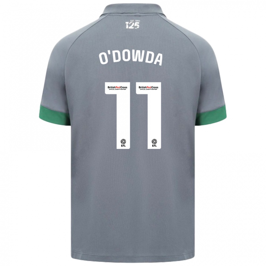 Herren Callum O'dowda #11 Dunkelgrau Auswärtstrikot Trikot 2024/25 T-Shirt Schweiz