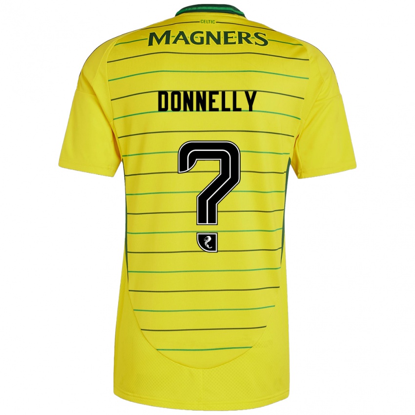 Herren Jacob Donnelly #0 Gelb Auswärtstrikot Trikot 2024/25 T-Shirt Schweiz