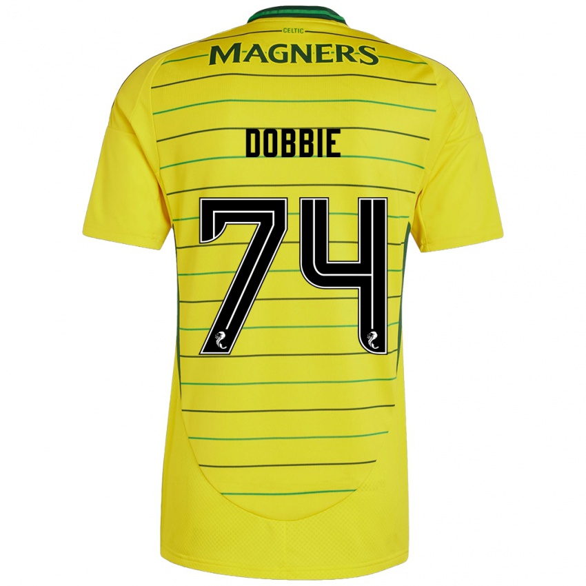 Herren Lewis Dobbie #74 Gelb Auswärtstrikot Trikot 2024/25 T-Shirt Schweiz