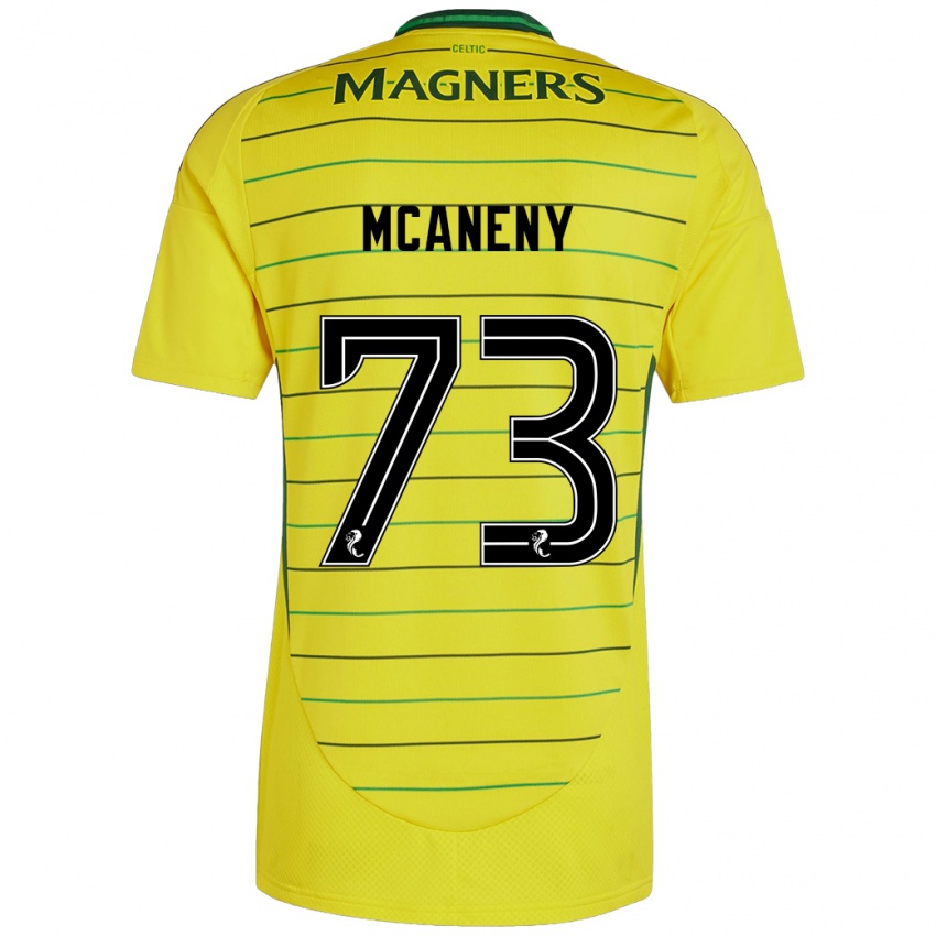 Herren Maria Mcaneny #73 Gelb Auswärtstrikot Trikot 2024/25 T-Shirt Schweiz