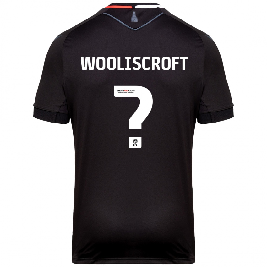 Herren Morgan Wooliscroft #0 Schwarz Auswärtstrikot Trikot 2024/25 T-Shirt Schweiz