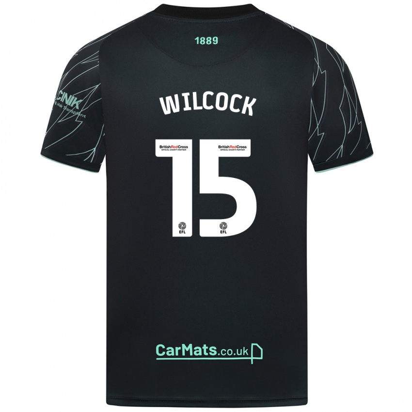 Herren Tamara Wilcock #15 Schwarz Grün Auswärtstrikot Trikot 2024/25 T-Shirt Schweiz