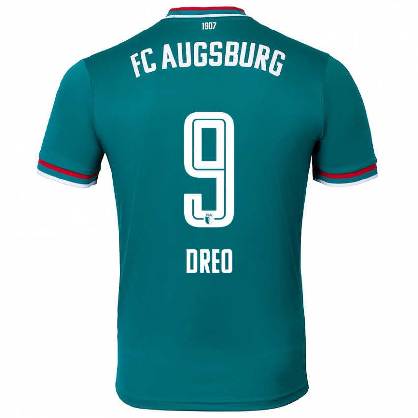 Herren David Dreo #9 Dunkelgrün Auswärtstrikot Trikot 2024/25 T-Shirt Schweiz