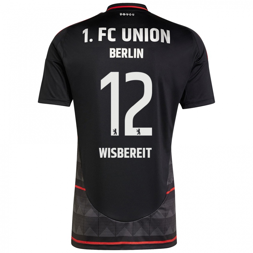 Herren Tom Wisbereit #12 Schwarz Auswärtstrikot Trikot 2024/25 T-Shirt Schweiz