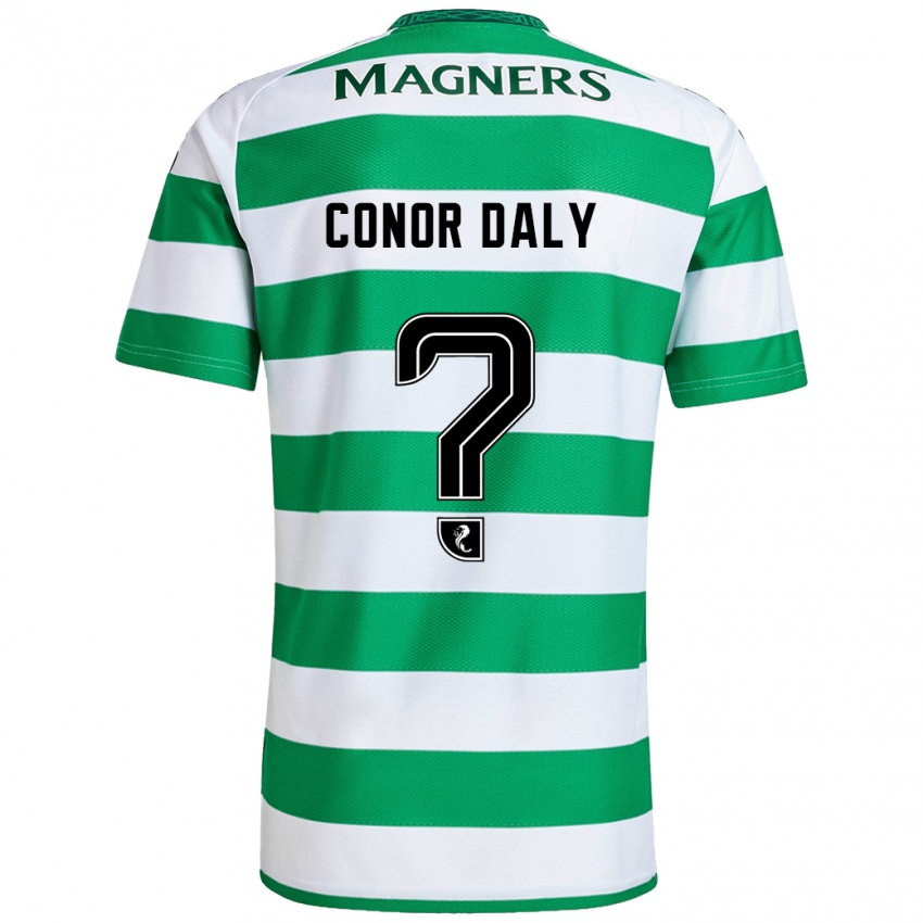 Damen Conor Daly #0 Grün Weiß Heimtrikot Trikot 2024/25 T-Shirt Schweiz