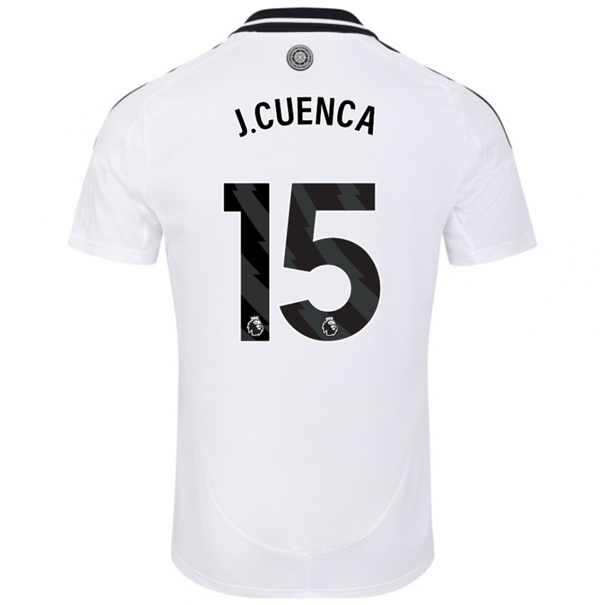 Damen Jorge Cuenca #15 Weiß Heimtrikot Trikot 2024/25 T-Shirt Schweiz