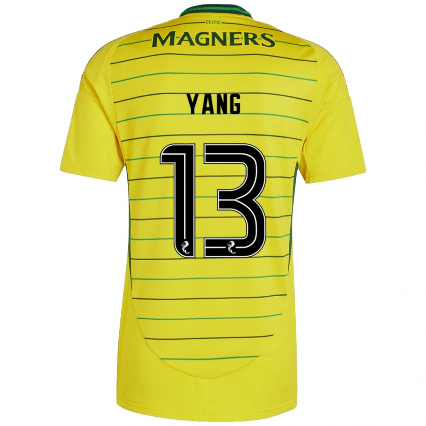 Damen Hyun-Jun Yang #13 Gelb Auswärtstrikot Trikot 2024/25 T-Shirt Schweiz