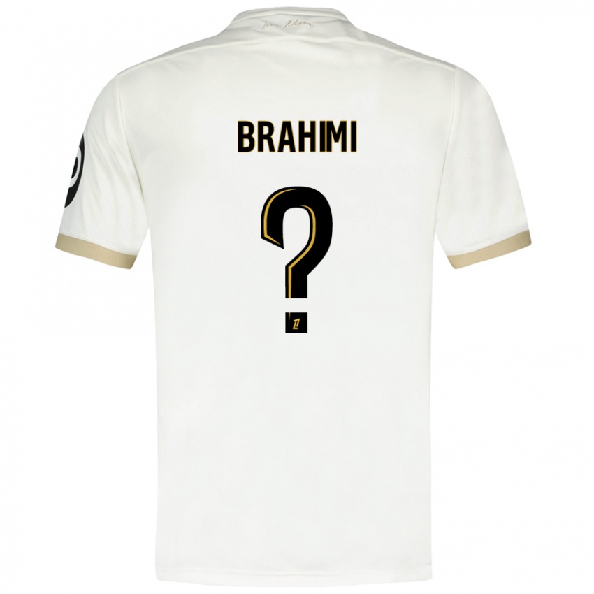 Damen Billal Brahimi #0 Weißgold Auswärtstrikot Trikot 2024/25 T-Shirt Schweiz