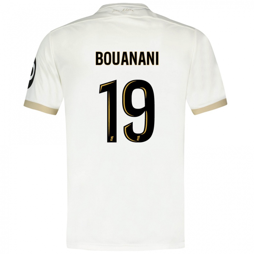 Damen Badredine Bouanani #19 Weißgold Auswärtstrikot Trikot 2024/25 T-Shirt Schweiz