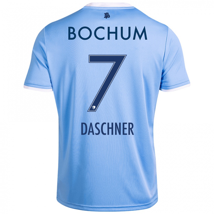 Damen Lukas Daschner #7 Himmelblau Auswärtstrikot Trikot 2024/25 T-Shirt Schweiz