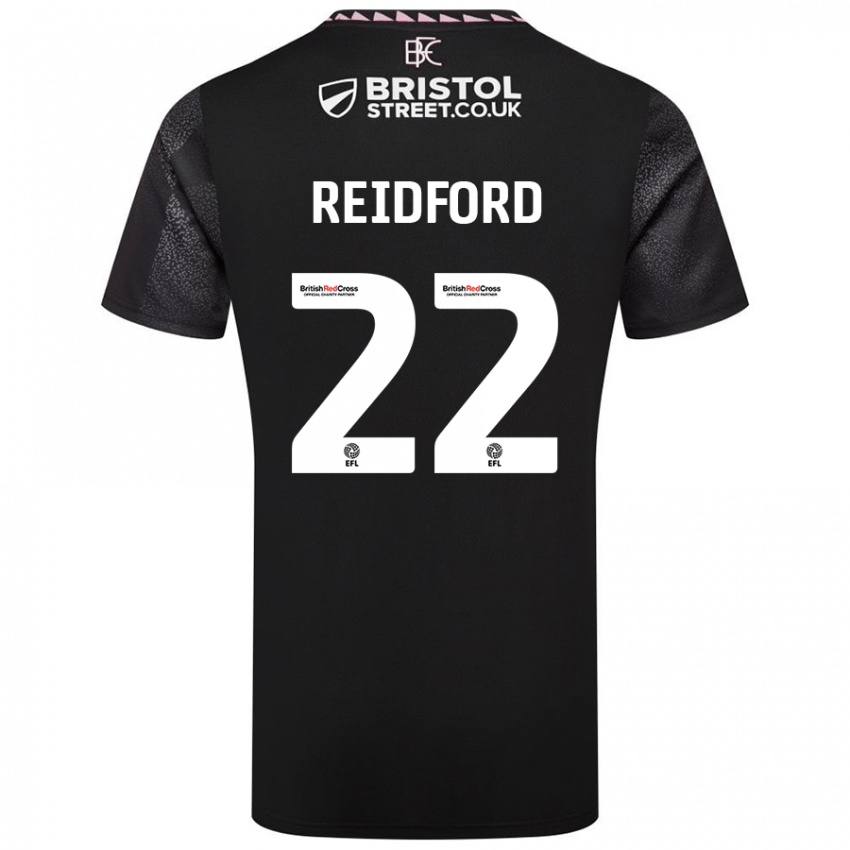 Damen Isabella Reidford #22 Schwarz Auswärtstrikot Trikot 2024/25 T-Shirt Schweiz