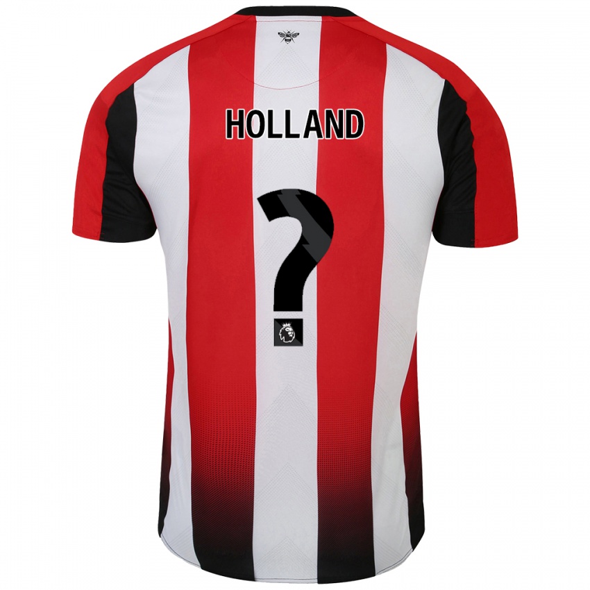 Kinder Isaac Holland #0 Rot Weiß Heimtrikot Trikot 2024/25 T-Shirt Schweiz