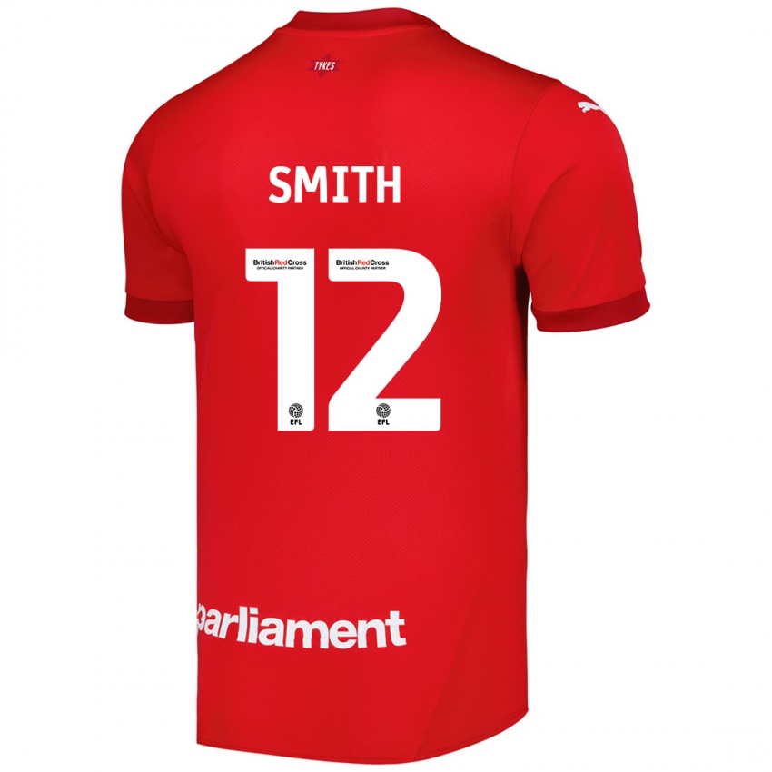 Kinder Jackson Smith #12 Rot Heimtrikot Trikot 2024/25 T-Shirt Schweiz