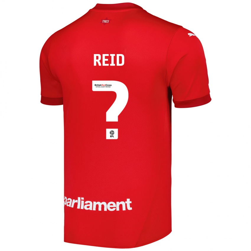 Kinder Kallum Reid #0 Rot Heimtrikot Trikot 2024/25 T-Shirt Schweiz