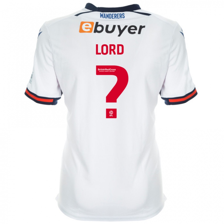 Kinder Regan Lord #0 Weiß Heimtrikot Trikot 2024/25 T-Shirt Schweiz