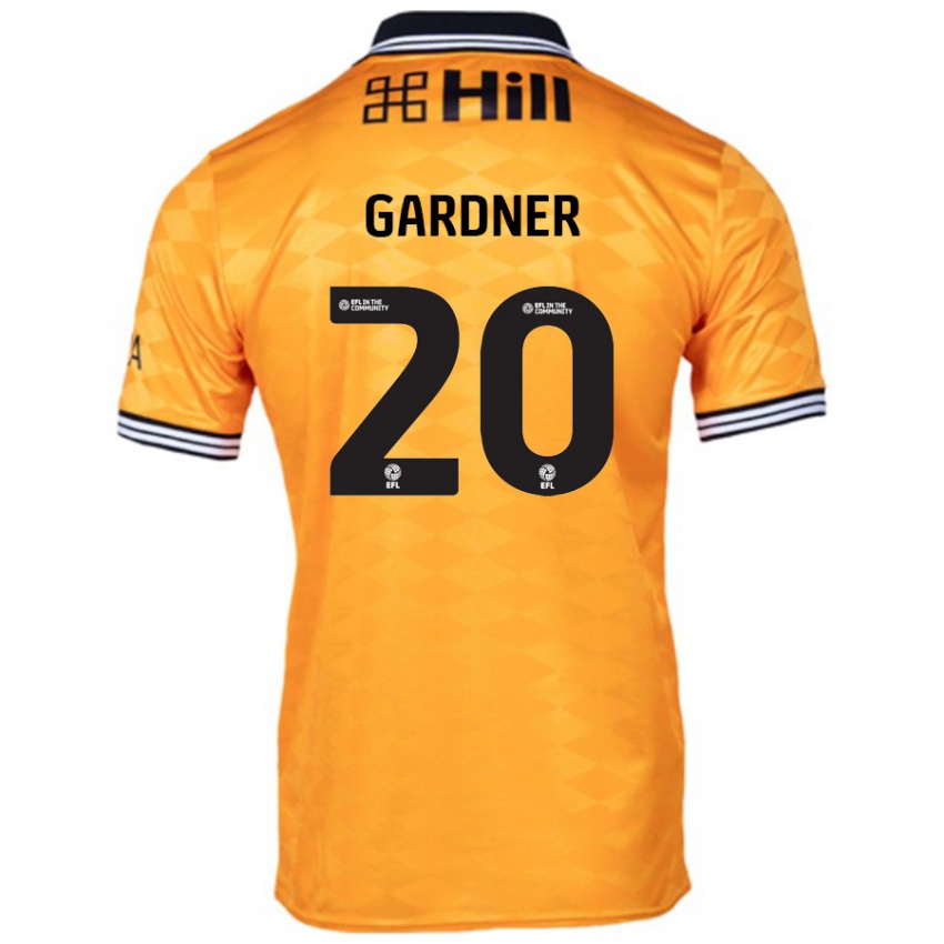 Kinder Gary Gardner #20 Orange Heimtrikot Trikot 2024/25 T-Shirt Schweiz