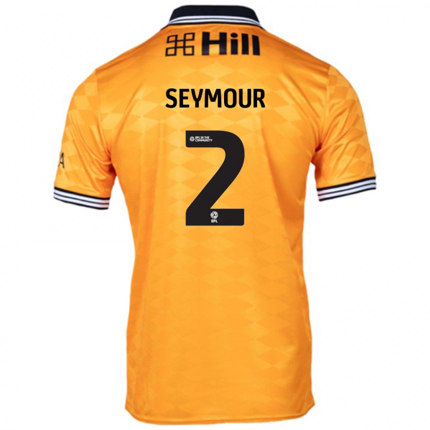 Kinder Mayzee Seymour #2 Orange Heimtrikot Trikot 2024/25 T-Shirt Schweiz