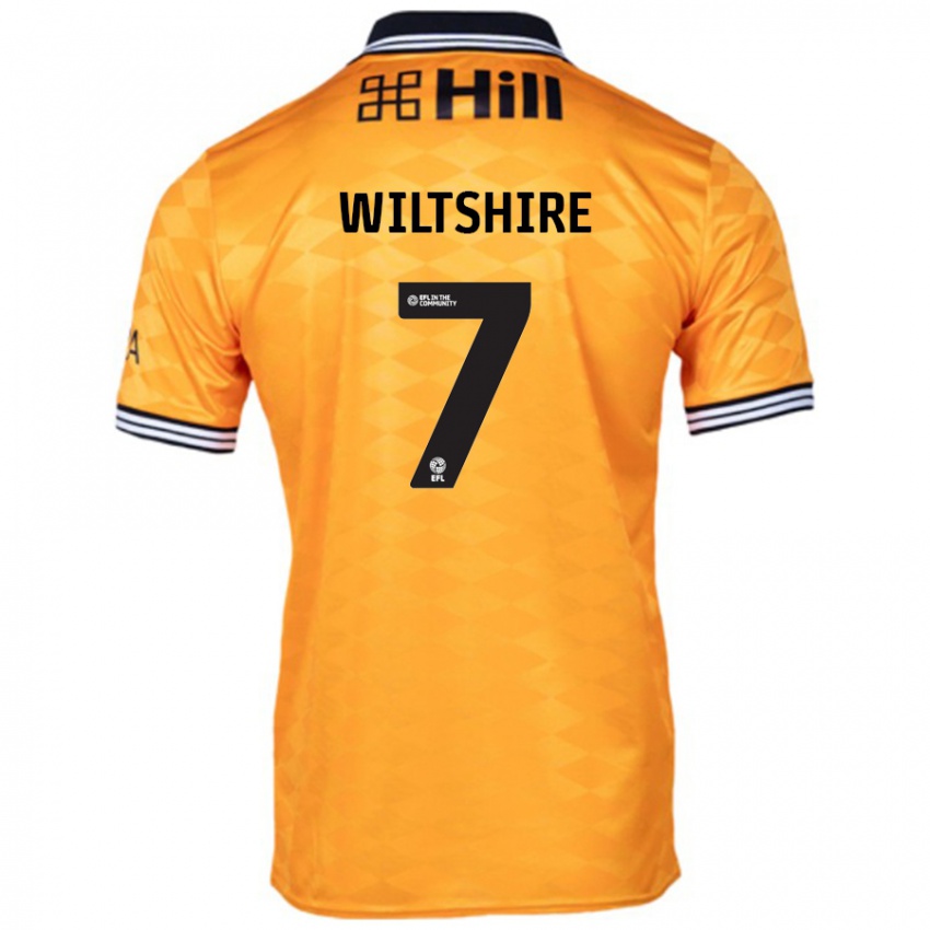 Kinder Sarah Wiltshire #7 Orange Heimtrikot Trikot 2024/25 T-Shirt Schweiz