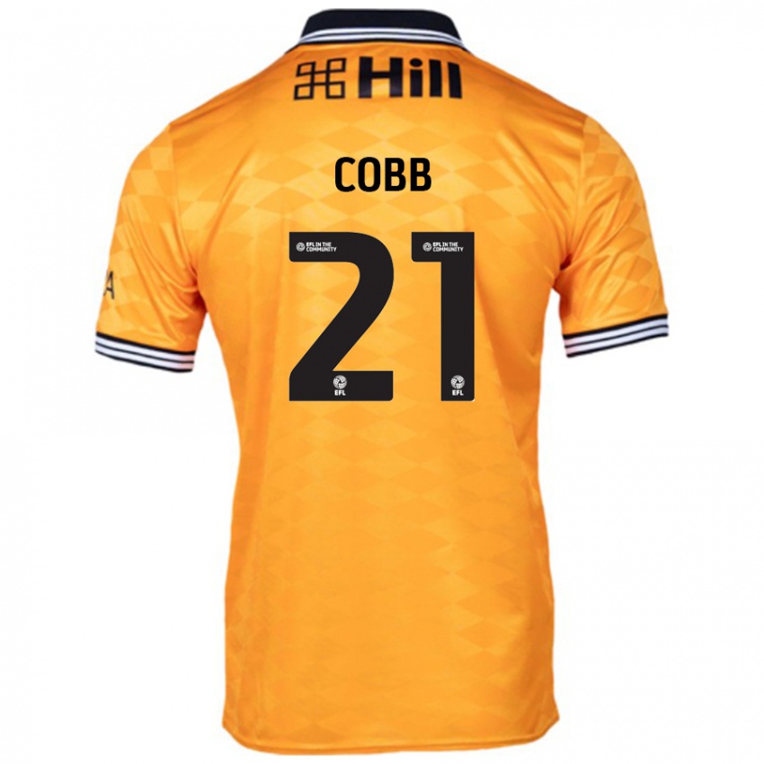 Kinder Serena Cobb #21 Orange Heimtrikot Trikot 2024/25 T-Shirt Schweiz