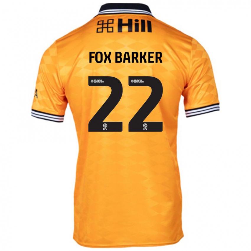 Kinder Mistie Fox-Barker #22 Orange Heimtrikot Trikot 2024/25 T-Shirt Schweiz